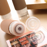 Travel Bottles for Toiletries, Tsa Approved 3Oz Portable Travel Bottles, BPA Free Leak Proof Squeezable Silicone Travel Size Containers, Travel Accessories with Clear Toiletry Bag (4 Pack)