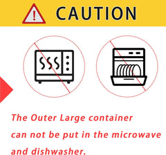 2Pack Serving Trays for Party Divided Veggie Tray with Lid Sealed Sectioned Fruit Snack Serving Platter Vegetable Storage with 4 Compartments Snackle Box Charcuterie Container Fridge Organizer