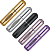 Portable Mini Refillable Perfume Atomizer Bottle Atomizer Travel Size Spray Bottles Accessories 5 Sets of 5Ml/0.2Oz
