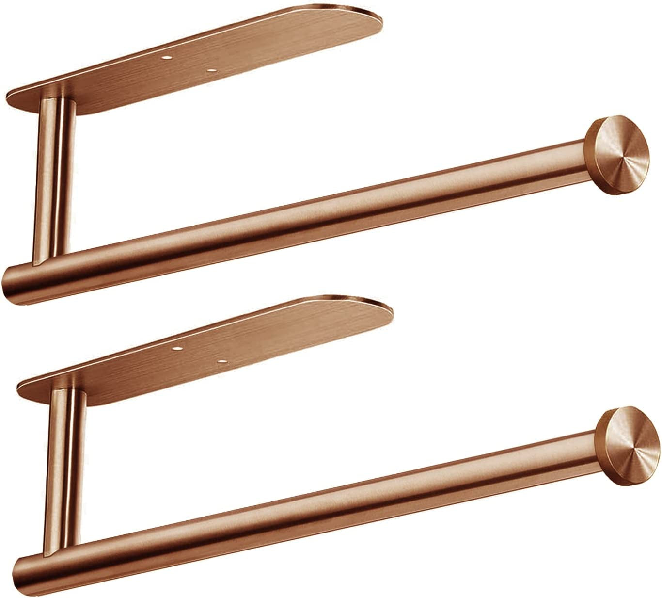 Paper Towel Holders for Kitchen,Paper Towels Bulk- Self-Adhesive under Cabinet,Both Available in Adhesive and Screws,Stainless Steel