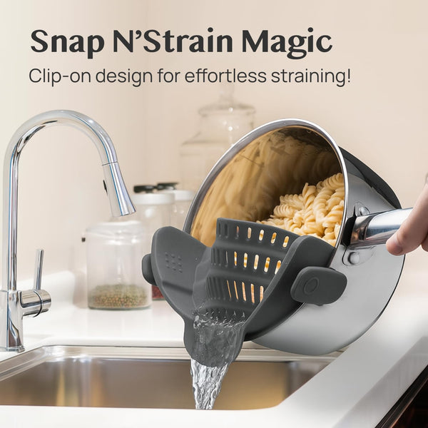 SnapStrain Clip On Pot Strainer
