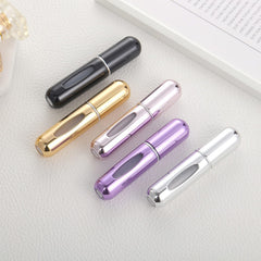 Portable Mini Refillable Perfume Atomizer Bottle Atomizer Travel Size Spray Bottles Accessories 5 Sets of 5Ml/0.2Oz