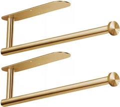 Paper Towel Holders for Kitchen,Paper Towels Bulk- Self-Adhesive under Cabinet,Both Available in Adhesive and Screws,Stainless Steel
