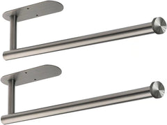Paper Towel Holders for Kitchen,Paper Towels Bulk- Self-Adhesive under Cabinet,Both Available in Adhesive and Screws,Stainless Steel